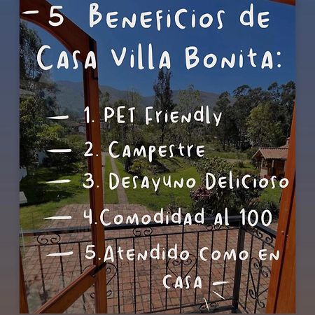 Casa De Campo Villa Bonita Hotel Villa de Leyva Exterior photo